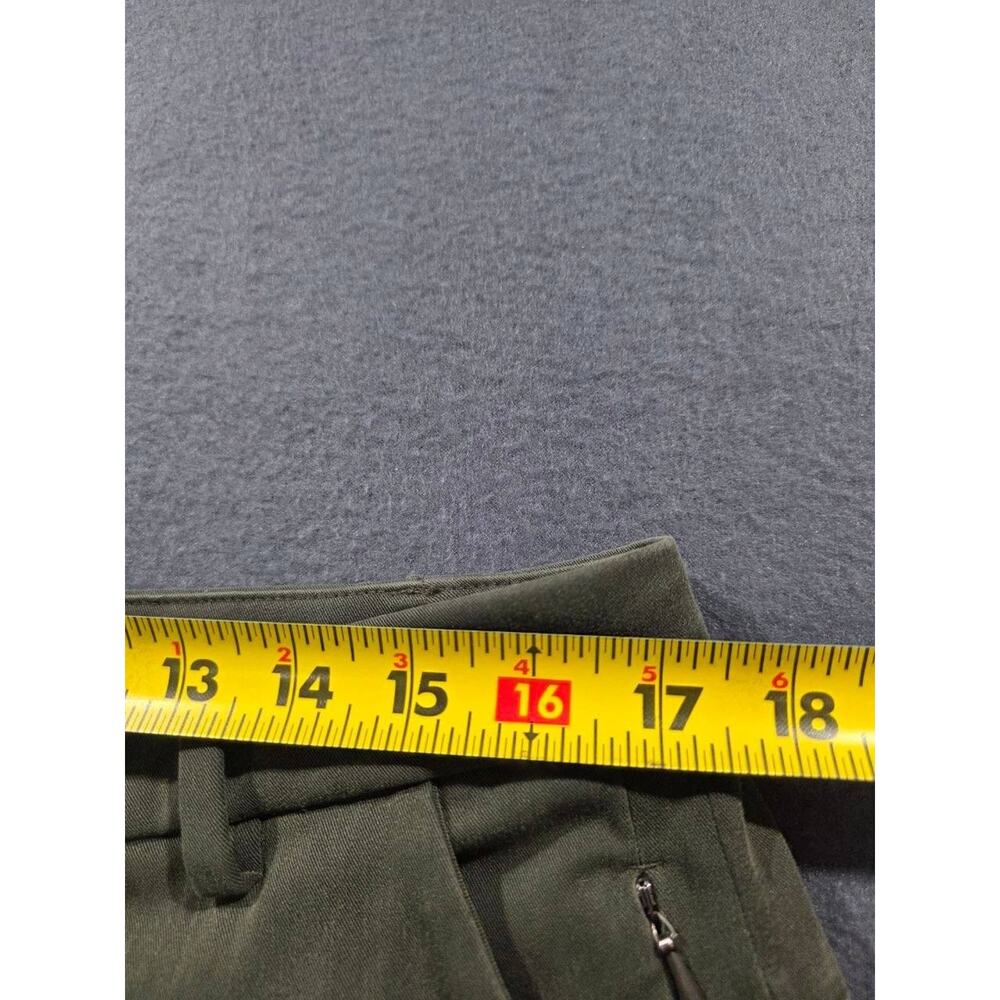 Lululemon ABC Slim Fit Ripstop Pants Mens Olive Green Army Trousers 32 A008934 - Picture 6 of 16